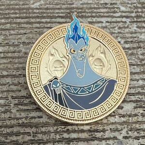 NWT Disney BoxLunch Hercules Hades blind box pin.